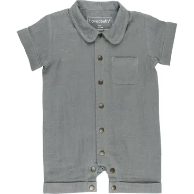 L'ovedbaby Organic Cotton Coverall In Gray