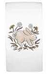 L'ovedbaby Organic Cotton Crib Sheet In White