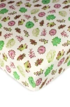 L'ovedbaby Organic Cotton Crib Sheet In Multi