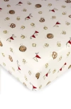 L'ovedbaby Organic Cotton Crib Sheet In Neutral