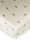 L'ovedbaby Organic Cotton Crib Sheet In White
