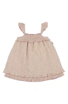 L'ovedbaby Organic Cotton Muslin Dress In Carnation Floral