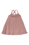 L'ovedbaby Organic Cotton Pointelle Sundress In Pink