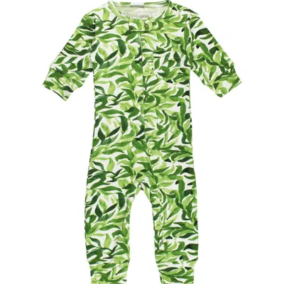 L'OVEDBABY L'OVEDBABY ORGANIC COTTON ZIP ROMPER