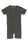 L'ovedbaby Pointelle Organic Cotton Romper In Feather