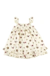 L'ovedbaby Smocked Organic Cotton Dress In Game Day