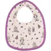 L'ovedbaby X Paddington Bear™ 2-layer Reversible Organic Cotton Bib In Sweet Paddington