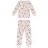 L'ovedbaby X Paddington Bear™ Fitted Organic Cotton Two-piece Pajamas In Sweet Paddington