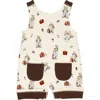 L'ovedbaby X Paddington Bear™ Sleeveless Organic Cotton Pocket Romper In Adventure Paddington