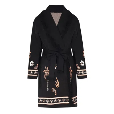 Loveist Store Women's Black The Sidi Long Cardigan