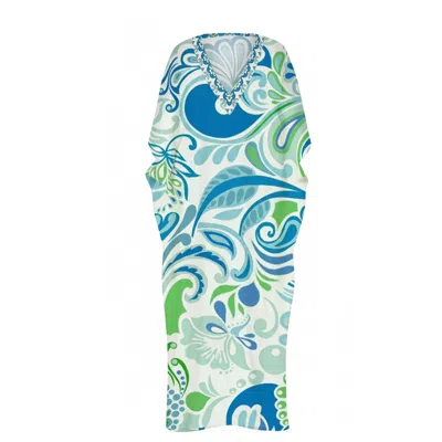Loveist Store Women's Blue Venice Kaftan