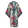 Loveist Store Women's Green Del Rey Floral Kimono In Green