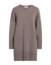 Lovely By Maglificio Di Verona Woman Sweater Dark Brown Size Xs Merino Wool, Viscose, Polyamide, Cas