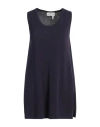 Lovely By Maglificio Di Verona Woman Sweater Midnight Blue Size M Viscose, Polyamide In Blue