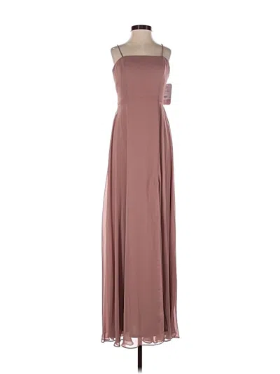 Pre-owned Lovely Casual Dress In Brown