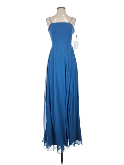 Pre-owned Lovely Cocktail Dress In Blue