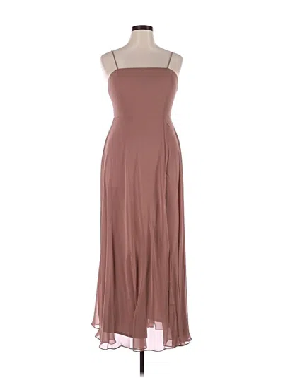Pre-owned Lovely Cocktail Dress In Brown