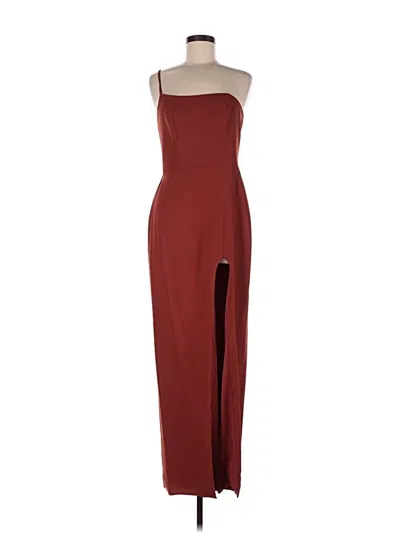 Pre-owned Lovely Cocktail Dress In Burgundy