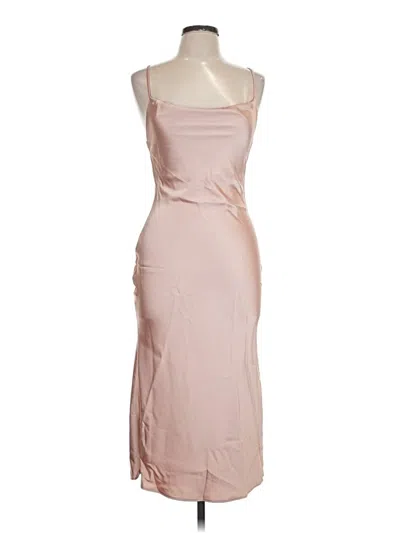 Pre-owned Lovely Cocktail Dress In Tan