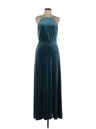 Pre-owned Lovely Cocktail Dress In Teal