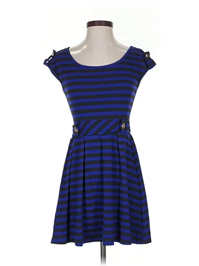 Pre-owned Lovely Day Casual Dress In Blue