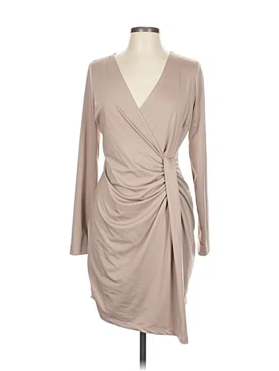 Pre-owned Lovely Day Cocktail Dress In Brown