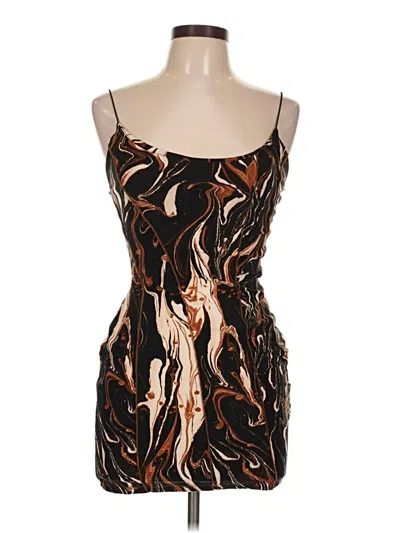 Pre-owned Lovely Day Cocktail Dress In Brown