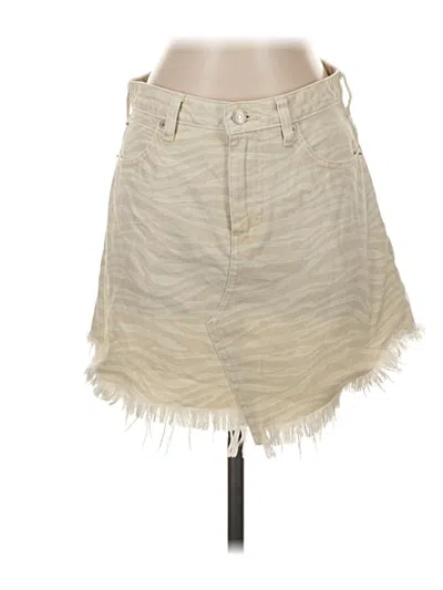 Pre-owned Lovely Day Denim Skirt In Black