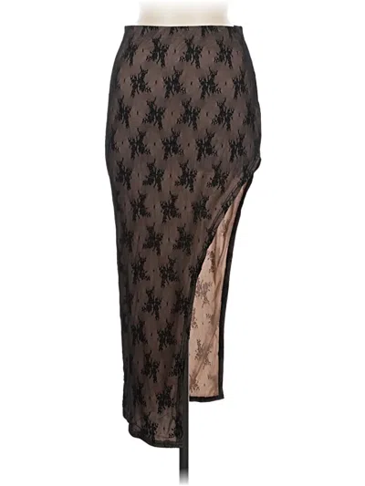 Pre-owned Lovely Day Formal Skirt In Black