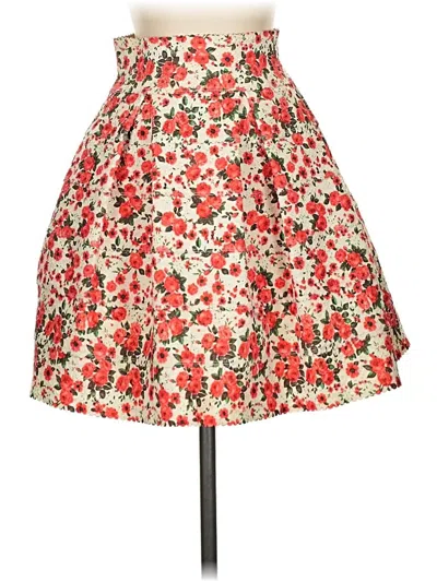 Pre-owned Lovely Day Formal Skirt In Red