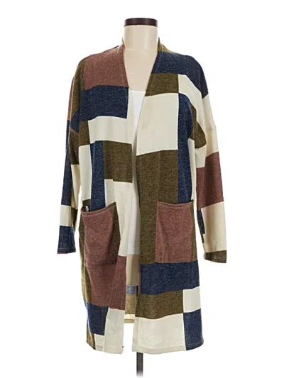 Pre-owned Lovely J Cardigan Sweater In Brown