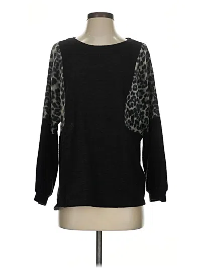 Pre-owned Lovely J Pullover Sweater In Black