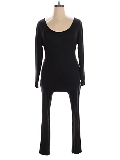 Pre-owned Lovely Jumpsuit In Black