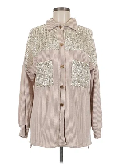 Pre-owned Lovely Melody Cardigan Sweater In Brown