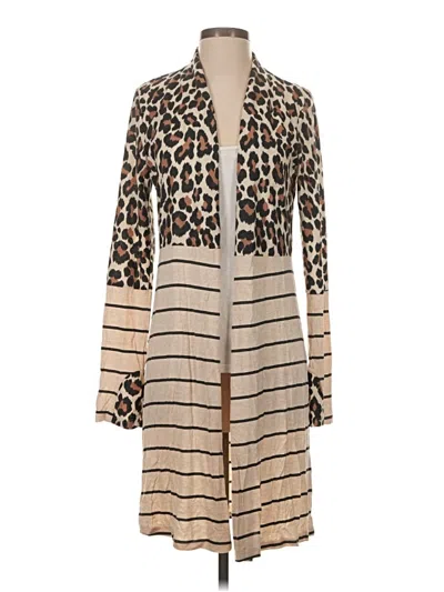 Pre-owned Lovely Melody Cardigan Sweater In Tan