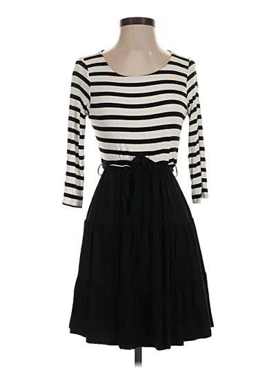 Pre-owned Lovely Melody Casual Dress In Black