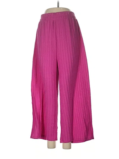 Pre-owned Lovely Melody Casual Pants In Pink