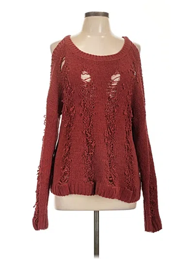 Pre-owned Lovemarks Pullover Sweater In Red