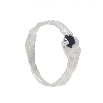 Loveness Lee Ati Sapphire Argenti Ring In Metallic