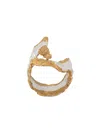 Loveness Lee Ela Two-tone Ring In Gold