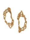 Loveness Lee Feroca Drop Earrings In Gold