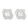 Loveness Lee Jaqui Sapphire Sterling-silver Earrings In Silver