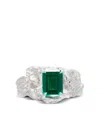 Loveness Lee Shimeji Ring In Silver