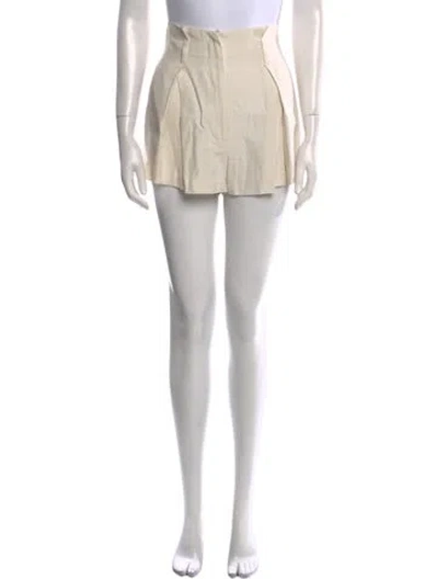 Pre-owned Lover Mini Shorts In Neutral