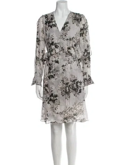 Pre-owned Lover Silk Mini Dress In Multi