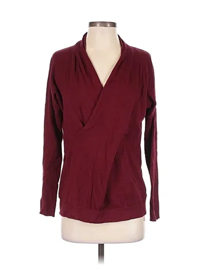 Pre-owned Loveriche Cardigan Sweater In Burgundy