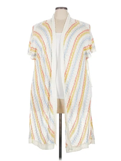 Pre-owned Loveriche Cardigan Sweater In White