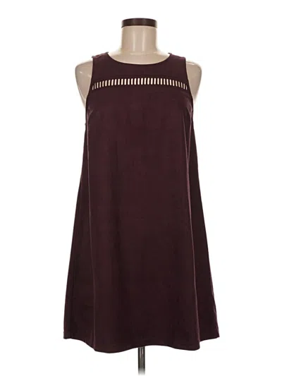 Pre-owned Loveriche Casual Dress In Burgundy