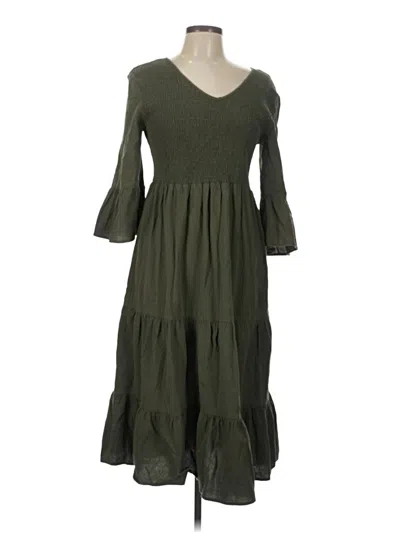 Pre-owned Loveriche Casual Dress In Green