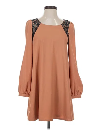 Pre-owned Loveriche Casual Dress In Tan